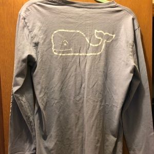 Boys Vineyard Vines Long Sleeve Whale Shirt